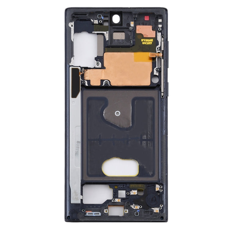Plaque de cadre intermédiaire pour Samsung Galaxy Note 10 (noir)