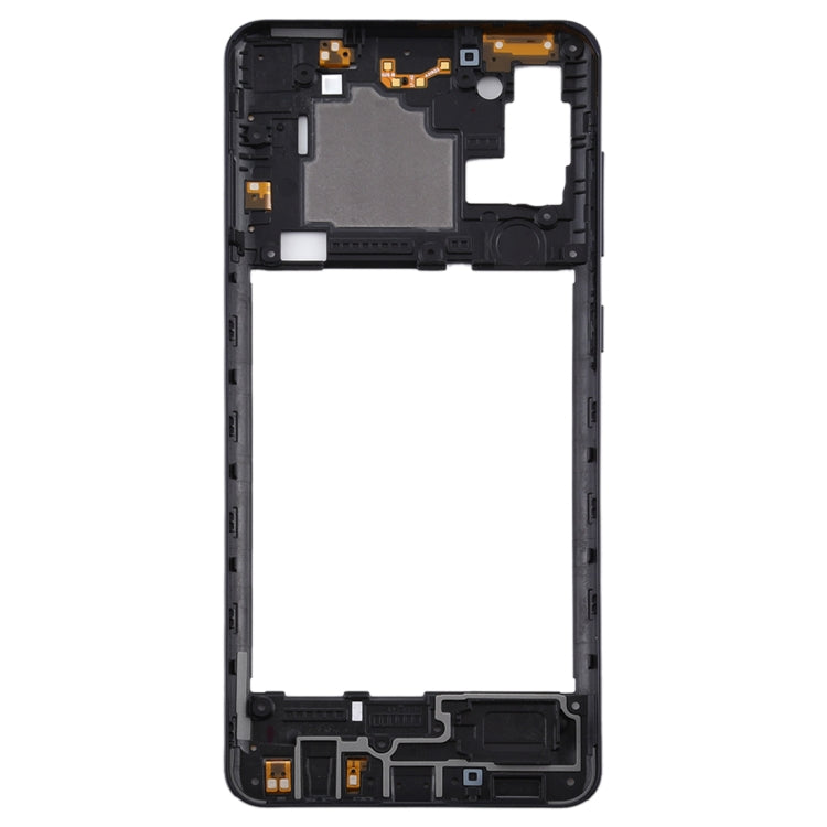 Placa de Marco Medio para Samsung Galaxy A21s (Negro)