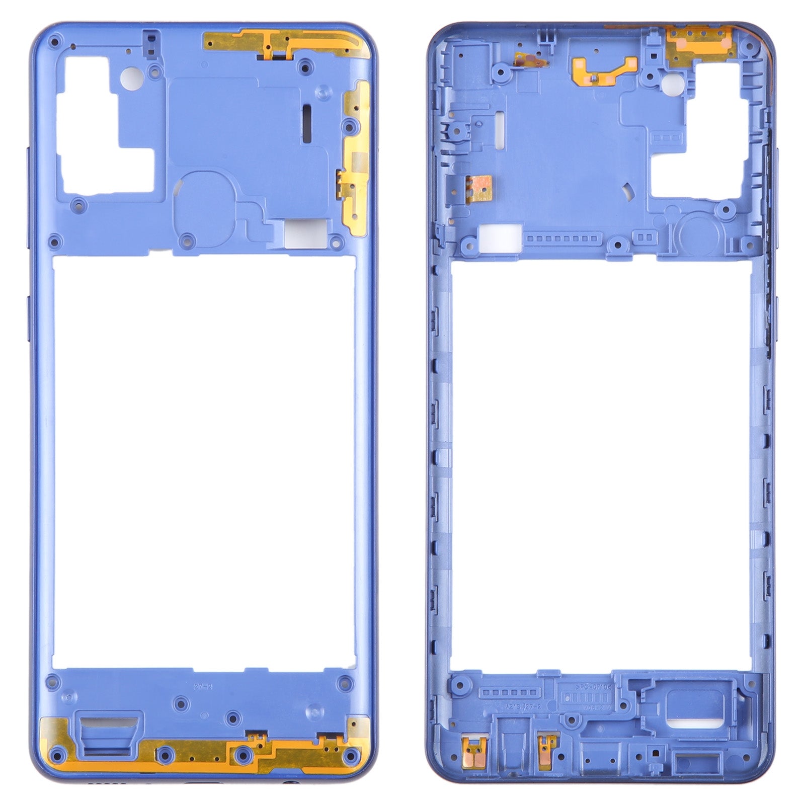 Chasis Carcasa Trasera Marco Samsung Galaxy A21s Azul