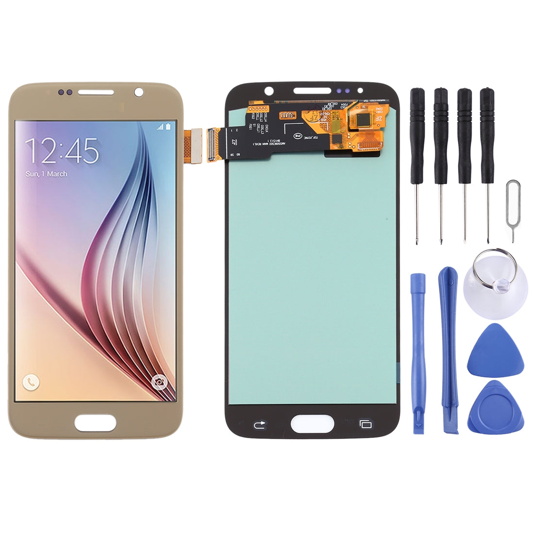 OLED Full Screen + Touch Digitizer Samsung Galaxy S6 Gold