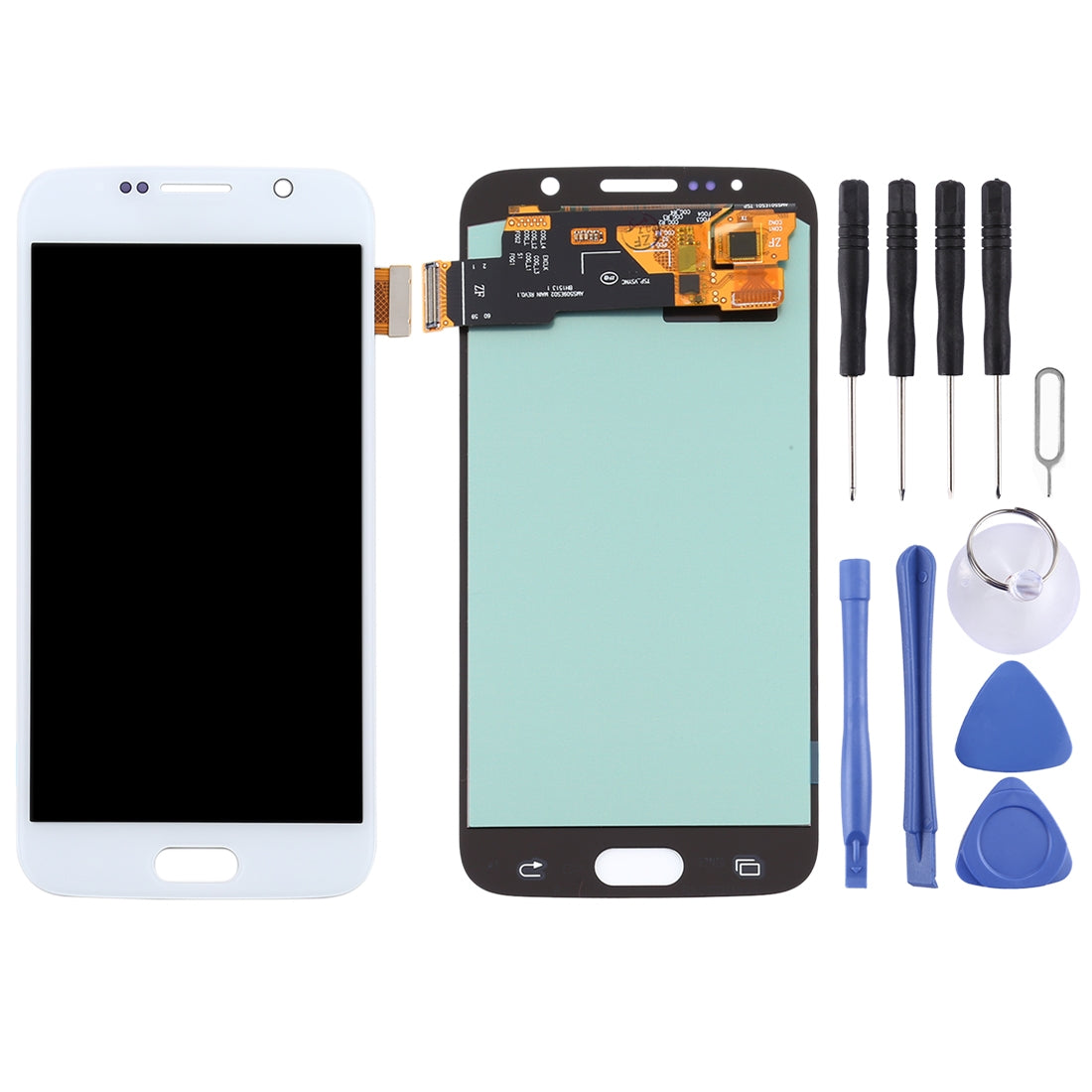 OLED Full Screen + Touch Digitizer Samsung Galaxy S6 White