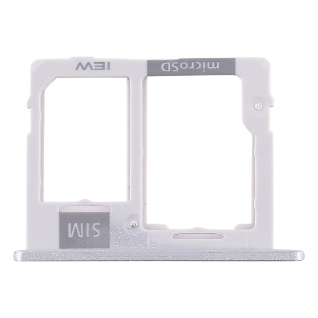 SIM / Micro SD Holder Tray Samsung Galaxy Tab A 10.1 2019 / T515 Silver