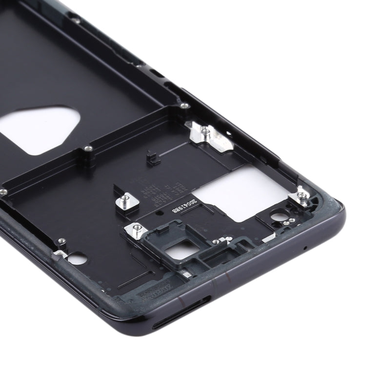 Plaque de cadre intermédiaire pour Samsung Galaxy S20 Ultra (Noir)
