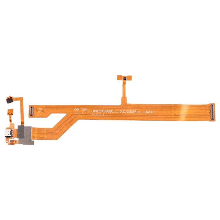 Charging Port with Microphone and Speaker Buzzer Ringer Flex Cable for LG G Pad 8.3 V500