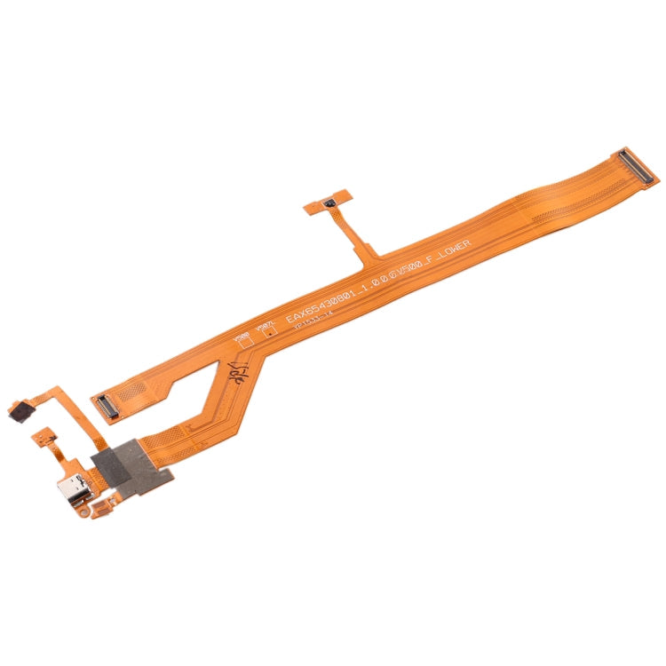 Charging Port with Microphone and Speaker Buzzer Ringer Flex Cable for LG G Pad 8.3 V500