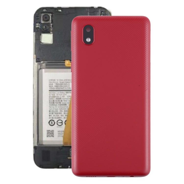 Tapa Trasera de Batería para Samsung Galaxy A01 Core SM-A013 (Rojo)