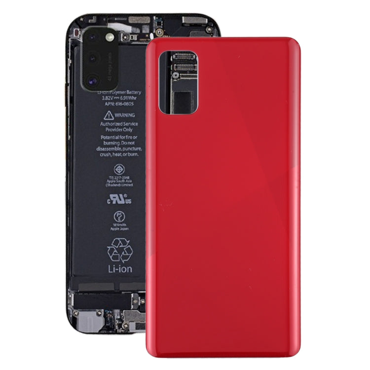 Cache Batterie Arrière pour Samsung Galaxy A41 (Rouge)