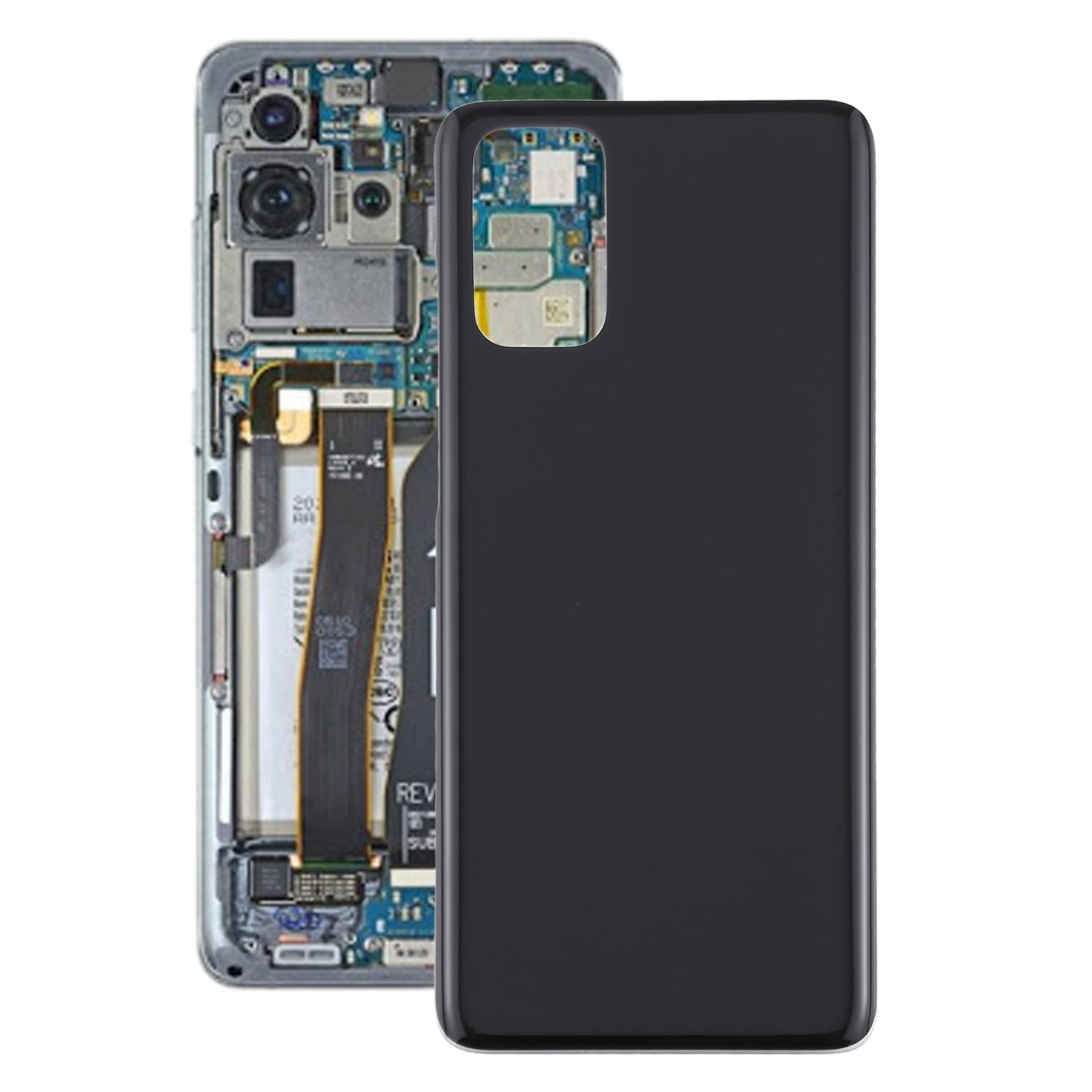 Cache Batterie Coque Arrière Samsung Galaxy S20+ Noir