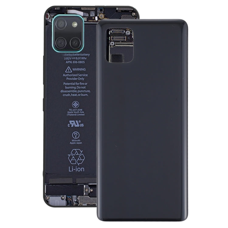 Cache Batterie Arrière pour Samsung Galaxy Note 10 Lite (Noir)