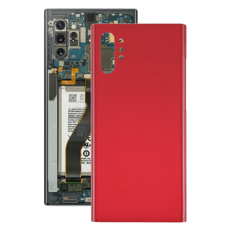 Cache batterie arrière pour Samsung Galaxy Note 10+ (Rouge)