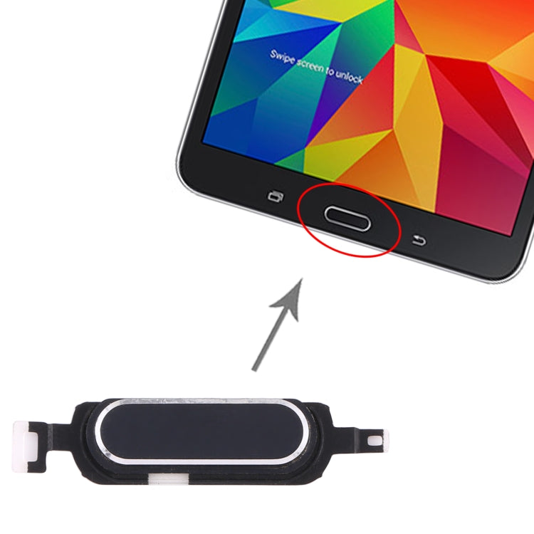 Tecla de Inicio para Samsung Galaxy Tab 4 8.0 SM-T330 / T331 (Negro)