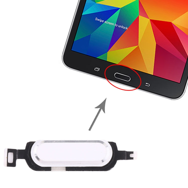 Tecla de Inicio para Samsung Galaxy Tab 4 8.0 SM-T330 / T331 (Blanco)