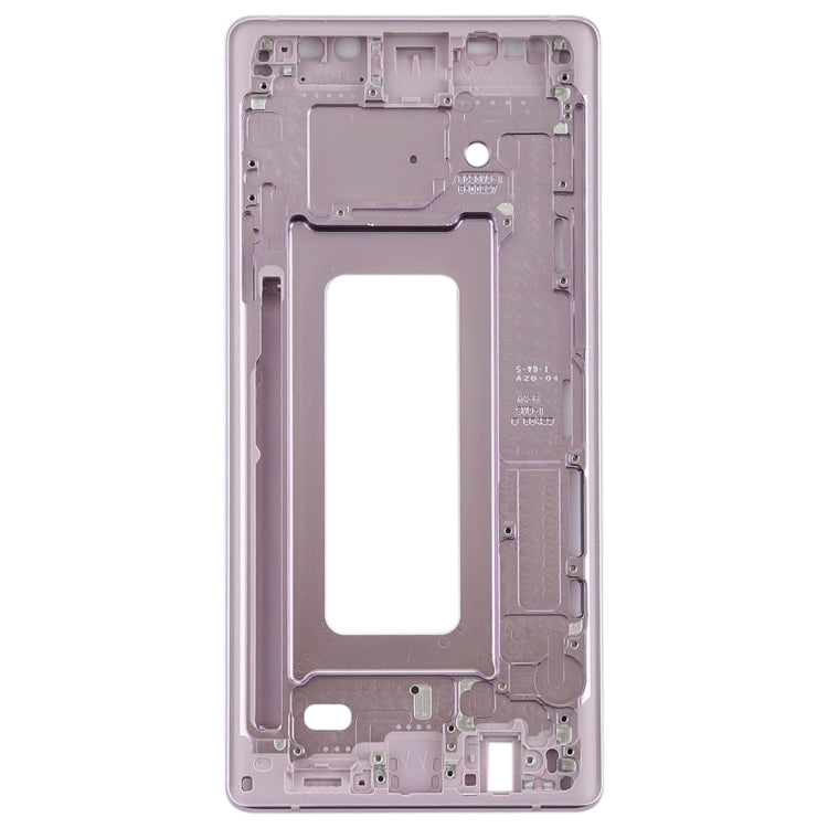 Cadre LCD du boîtier avant pour Samsung Galaxy Note 9 (or rose)