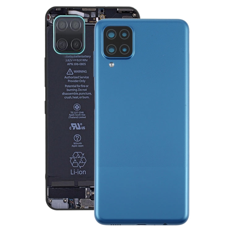 Cache Batterie Arrière pour Samsung Galaxy A12 (Bleu)