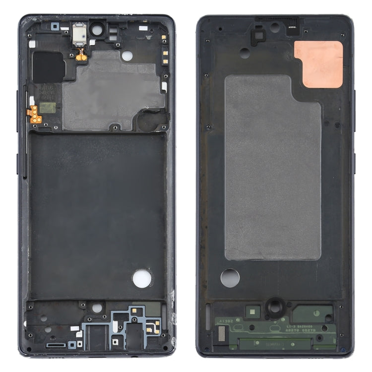 Placa de Marco Intermedio para Samsung Galaxy A71 5G SM-A716 (Negro)