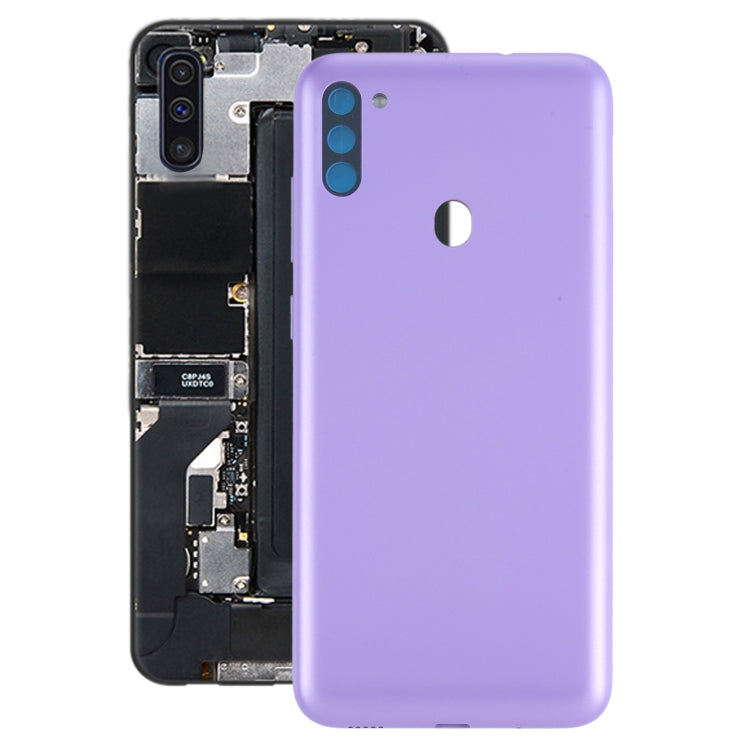 Coque Arrière de Batterie pour Samsung Galaxy M11 SM-M115F (Violet)