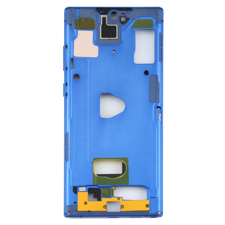 Placa de Marco Medio para Samsung Galaxy Note 10 + 5G SM-N976F (Azul)