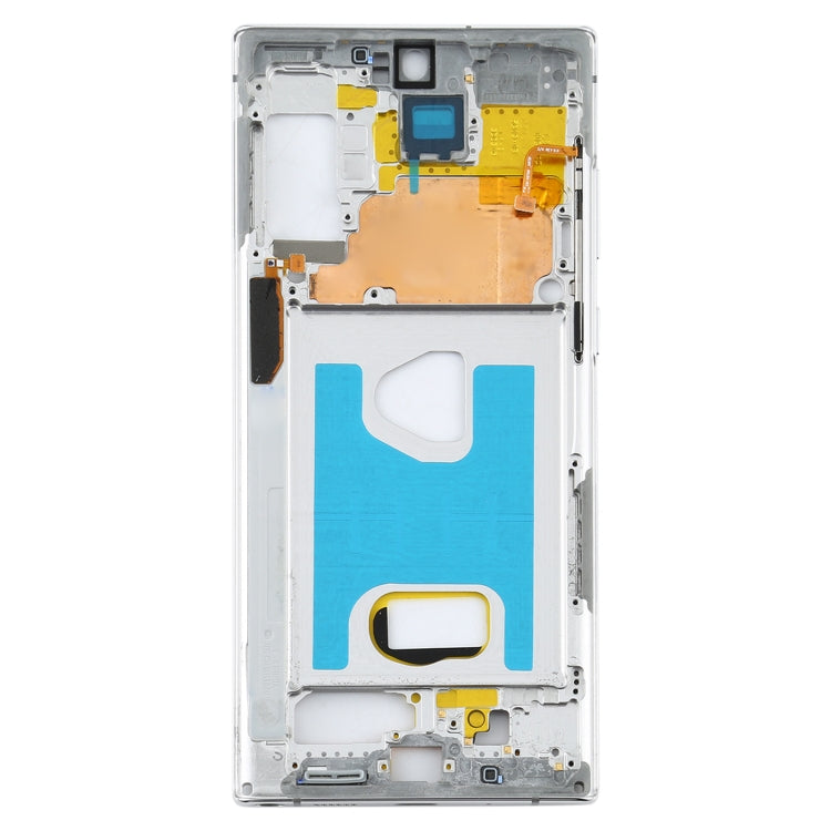 Placa de Marco Medio para Samsung Galaxy Note 10 + 5G SM-N976F (Blanco)