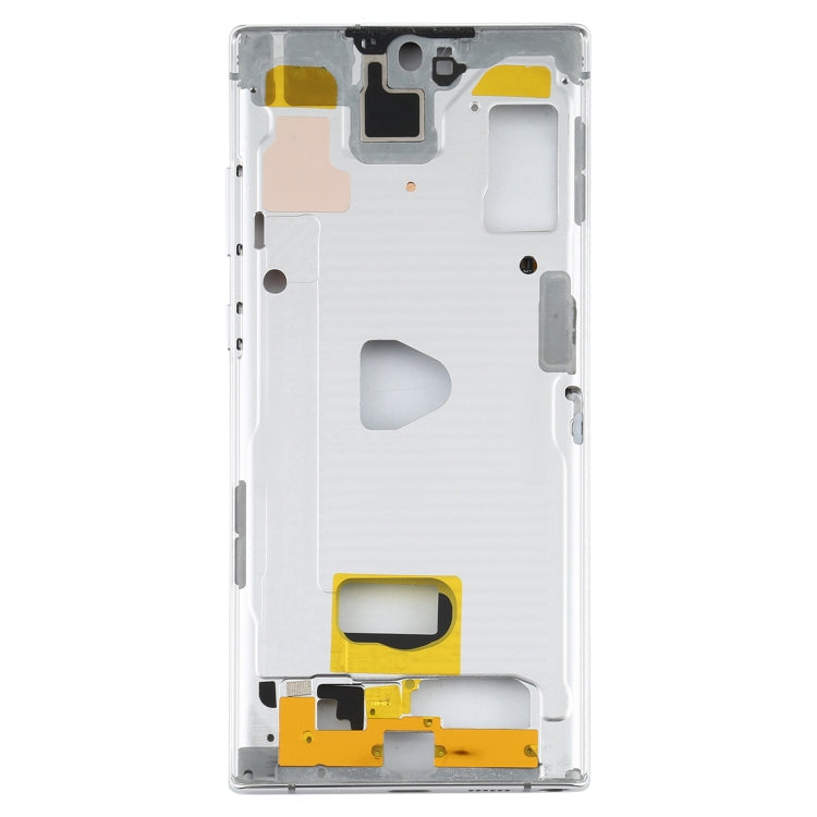 Placa de Marco Medio para Samsung Galaxy Note 10 + 5G SM-N976F (Blanco)