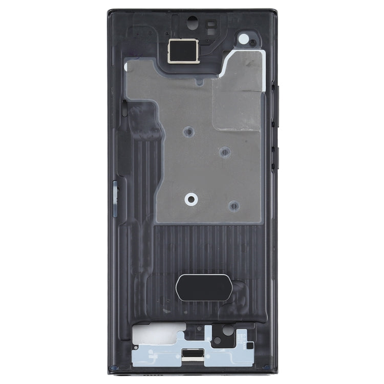 Placa de Marco Medio con piezas para Samsung Galaxy Note 20 Ultra SM-N985F (Negro)