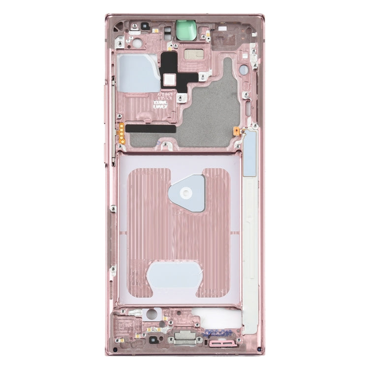 Placa de Marco Medio con piezas para Samsung Galaxy Note 20 Ultra SM-N985F (Rosa)