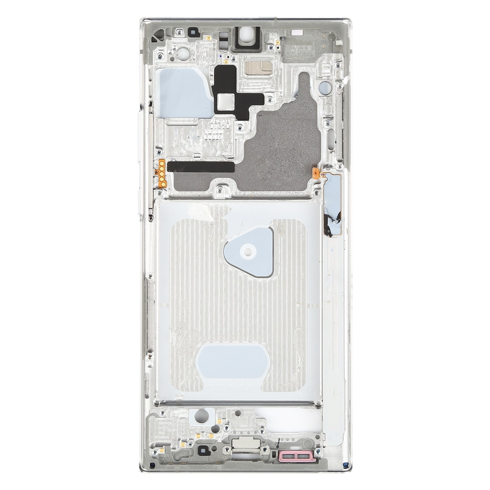 Chasis Marco Intermedio LCD Samsung Galaxy Note 20 Ultra N985F Plateado