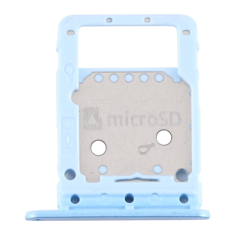 SIM Card Tray + Micro SD Card Tray for Samsung Galaxy Tab S6 Lite / SM-P615 (Blue)