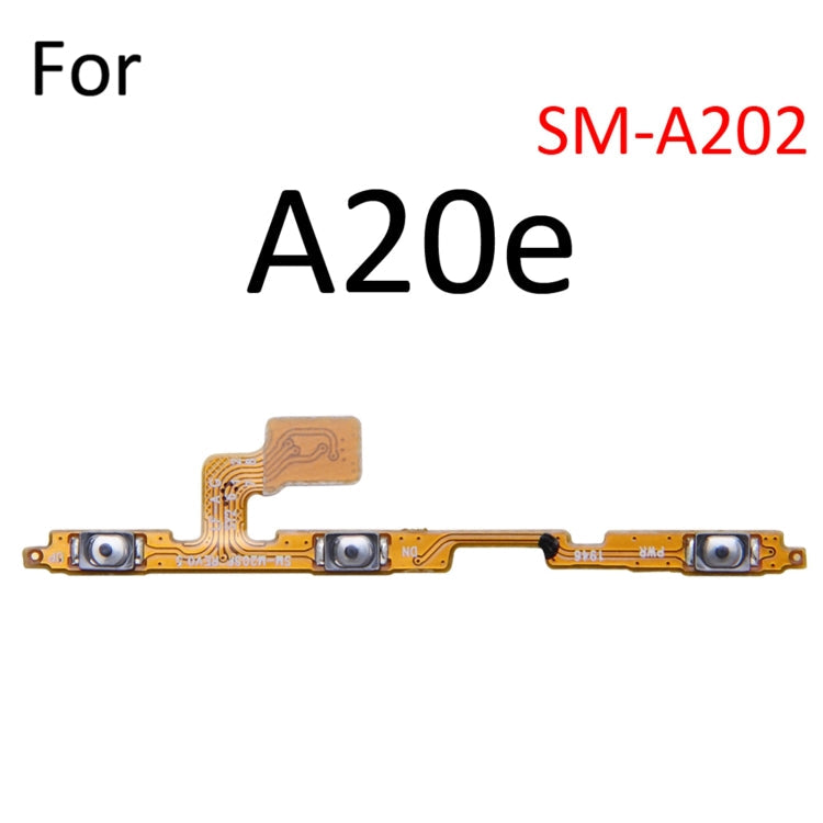 Botón de Encendido y Botón de Volumen Flex Cable para Samsung Galaxy A20E SM-A202