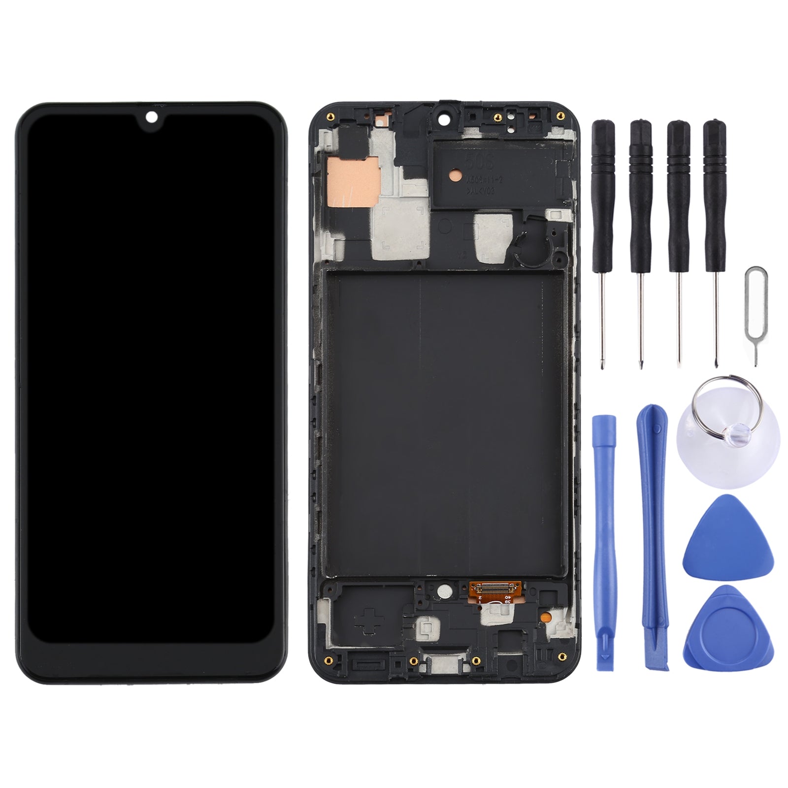 Ecran Complet LCD + Tactile + Châssis (Version TFT) Samsung Galaxy A50s