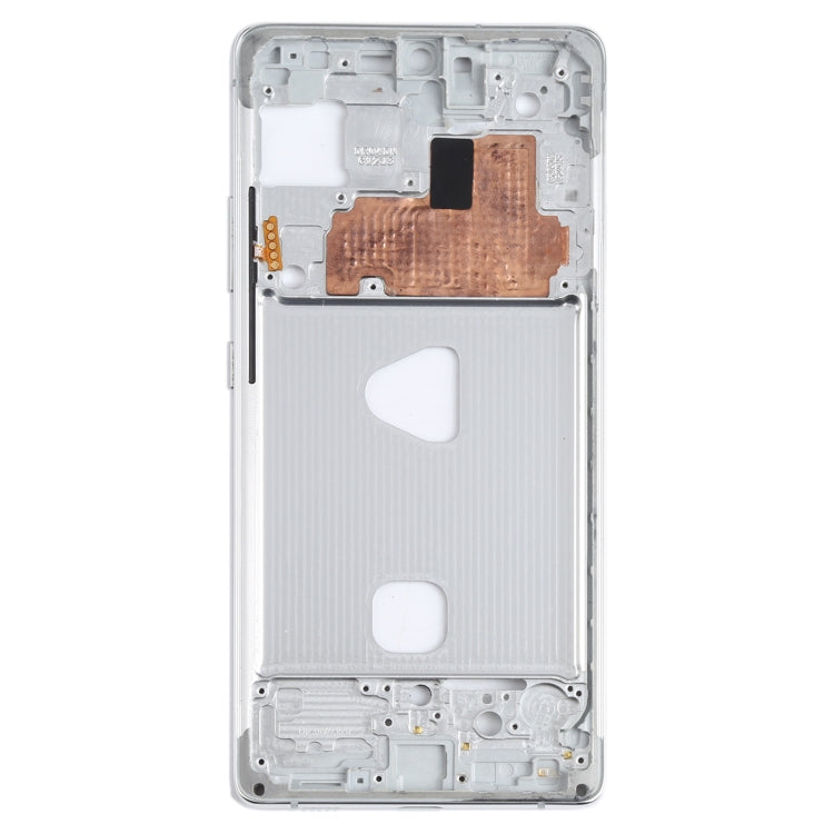 Placa de Marco Medio para Samsung Galaxy S10 Lite (Plata)