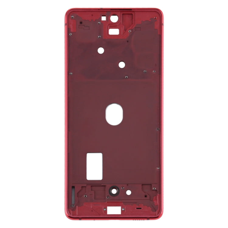 Plaque de cadre intermédiaire pour Samsung Galaxy S20 FE (Rouge)