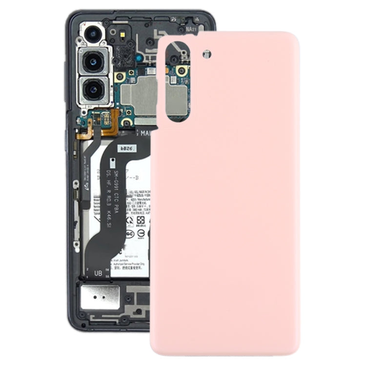 Cache batterie arrière pour Samsung Galaxy S21 5G (Rose)