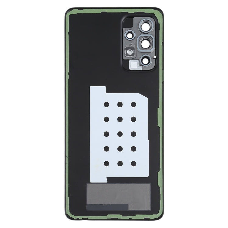 Tapa Trasera de la Batería con la cubierta de la Lente de la Cámara para Samsung Galaxy A52 5G / 4G (Negro)