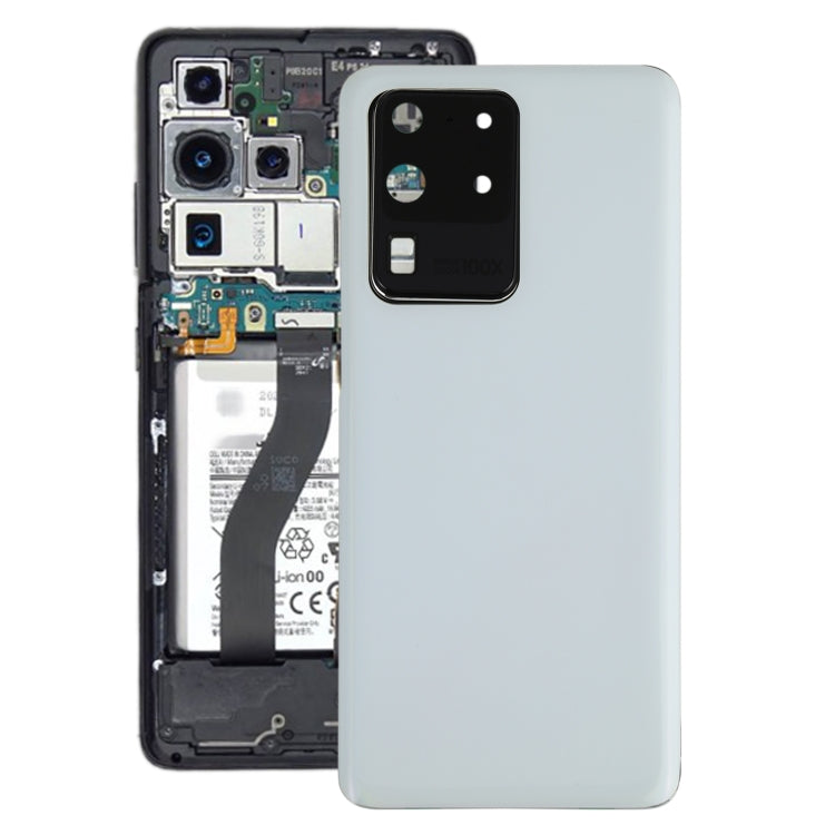 Back Battery Cover with Camera Lens Cover for Samsung Galaxy S20 Ultra