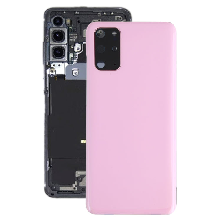 Battery Back Cover with Camera Lens Cover for Samsung Galaxy S20+ (Pink)