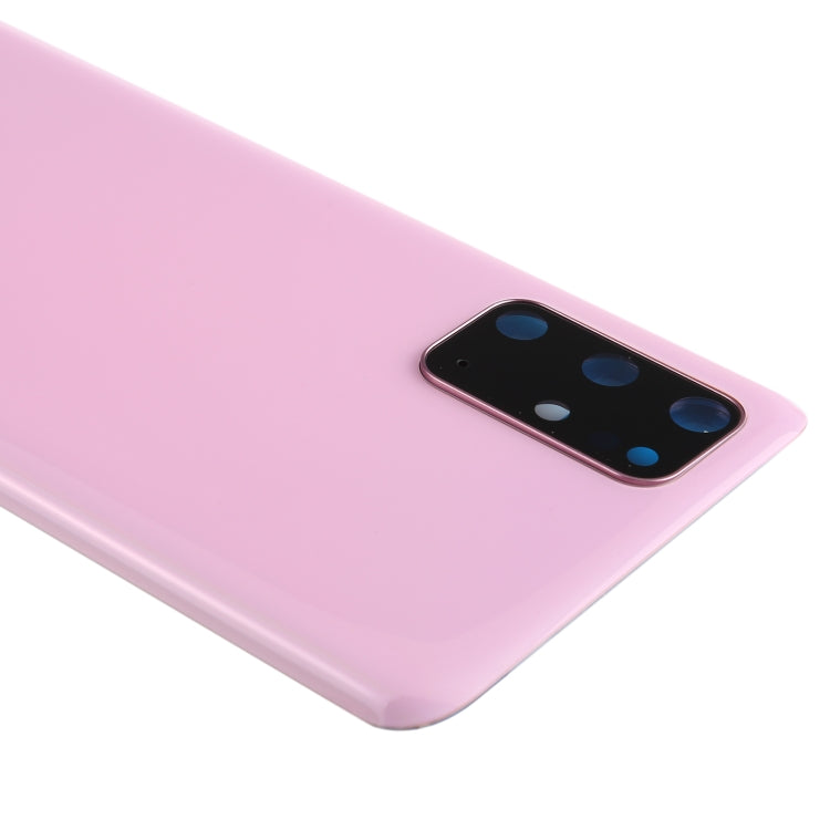 Tapa Trasera de la Batería con la cubierta de la Lente de la Cámara para Samsung Galaxy S20 + (Rosa)
