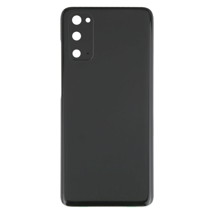 Tapa Trasera de la Batería con la cubierta de la Lente de la Cámara para Samsung Galaxy S20 (Negro)