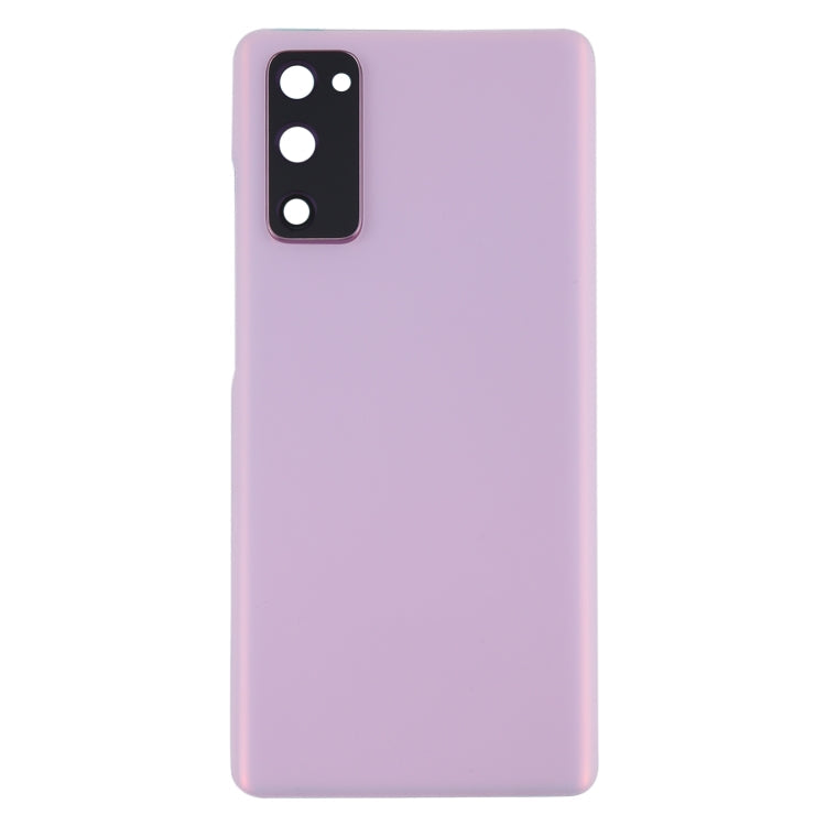 Back Battery Cover with Camera Lens Cover for Samsung Galaxy S20 FE (Purple)