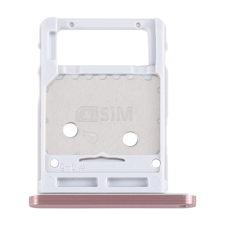 SIM Card Tray + Micro SD Card Tray for Samsung Galaxy Tab S7 SM-T870 / T875 (Pink)