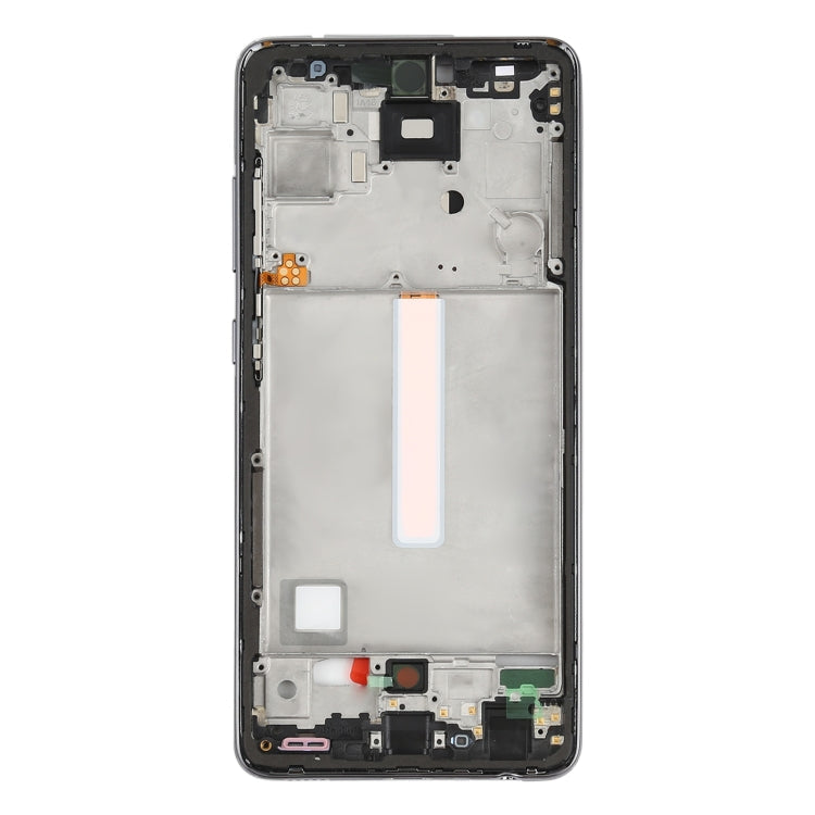 Placa de Marco Medio para Samsung Galaxy A52 (Negro)