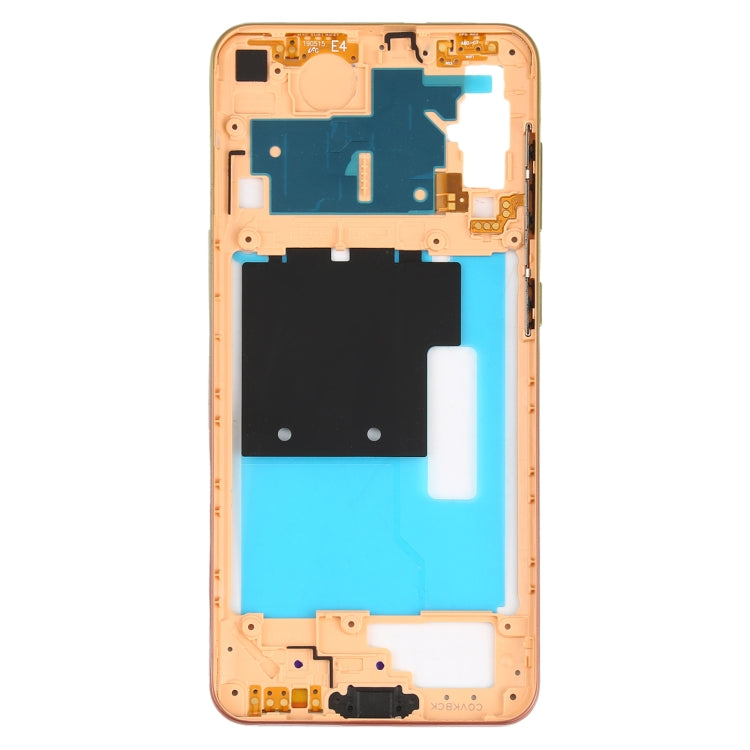Placa de Marco Medio para Samsung Galaxy A60 (Naranja)