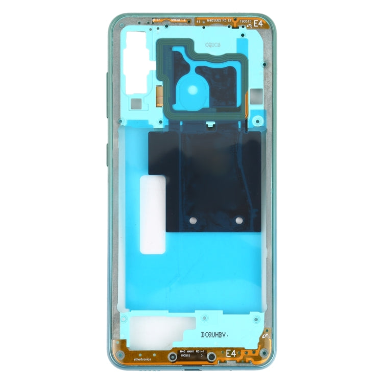 Placa del Marco Medio para Samsung Galaxy A60 (Verde)