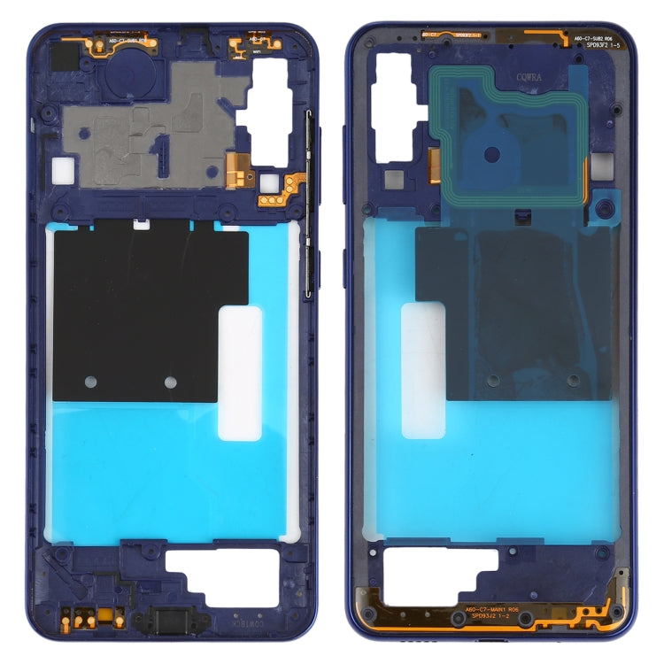 Placa de Marco Medio para Samsung Galaxy A60 (Azul)