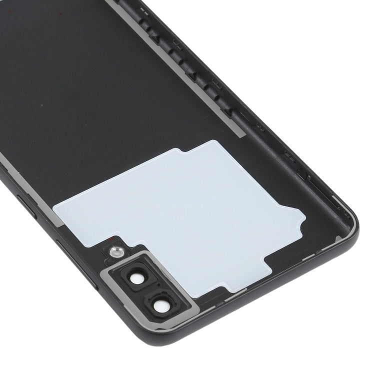 Tapa Trasera de la Batería con cubierta de Lente de Cámara para Samsung Galaxy A02 (Negro)