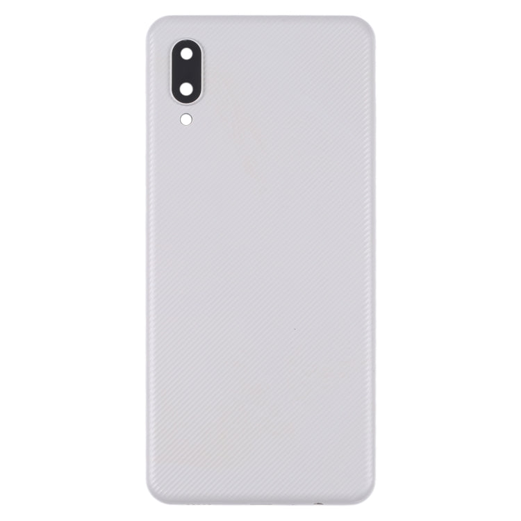 Back Battery Cover with Camera Lens Cover for Samsung Galaxy A02