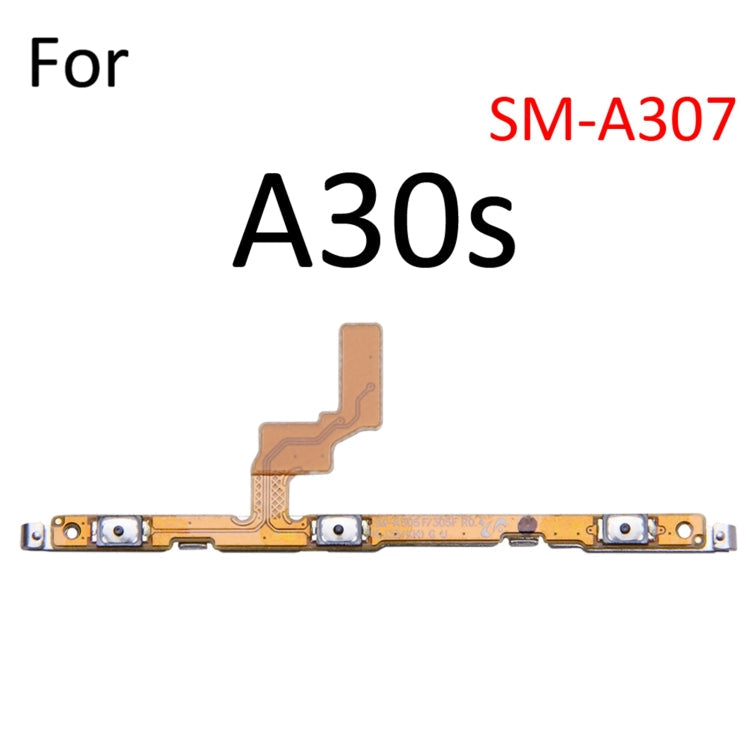 Câble flexible pour bouton d'alimentation et bouton de volume pour Samsung Galaxy A30S SM-A307 Disponible.