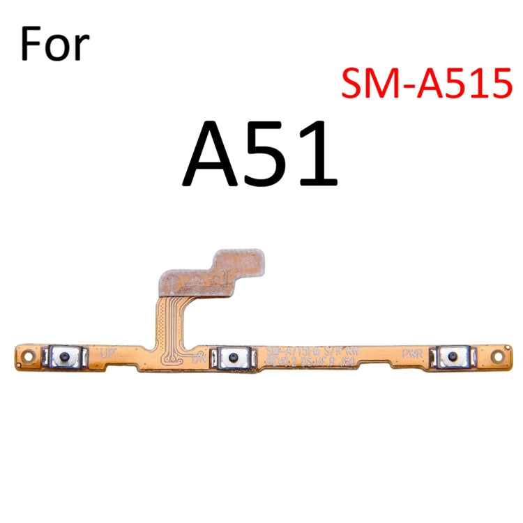 Botón de alimentación y Cable de Volumen Flex Cable para Samsung Galaxy A51 SM-A515