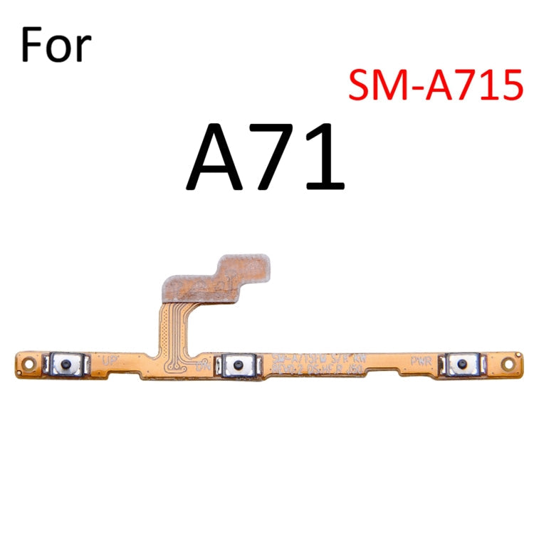 Power Button and Volume Button Flex Cable for Samsung Galaxy A71 SM-A715 Avaliable.