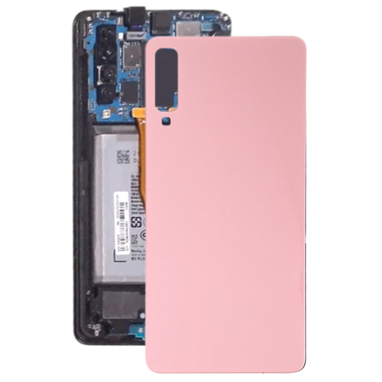 Tapa Trasera de Batería Original para Samsung Galaxy A7 (2018) A750F / DS SM-A750G SM-A750FN / DS (Rosa)