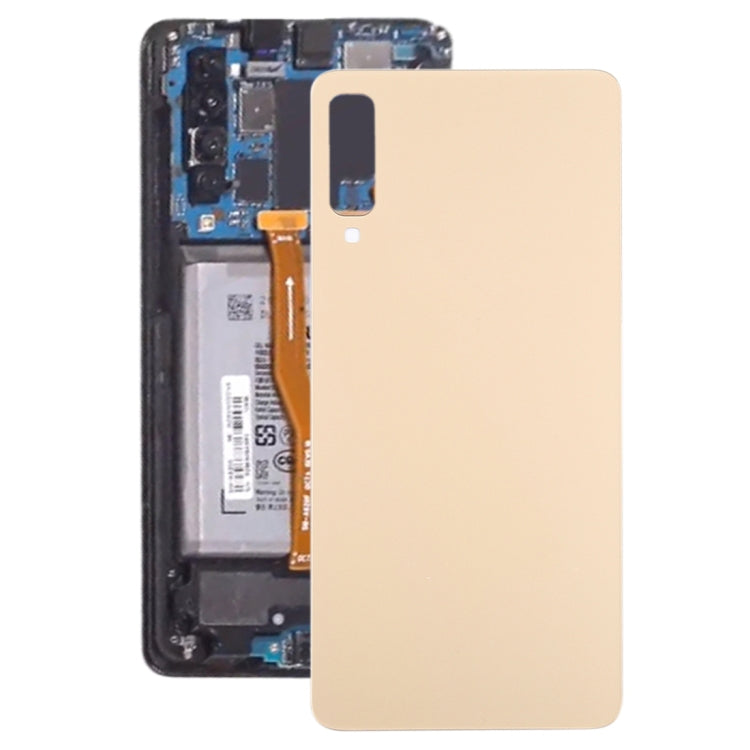 Back Battery Cover for Samsung Galaxy A7 (2018) A750F / DS SM-A750G SM-A750FN / DS (Gold)